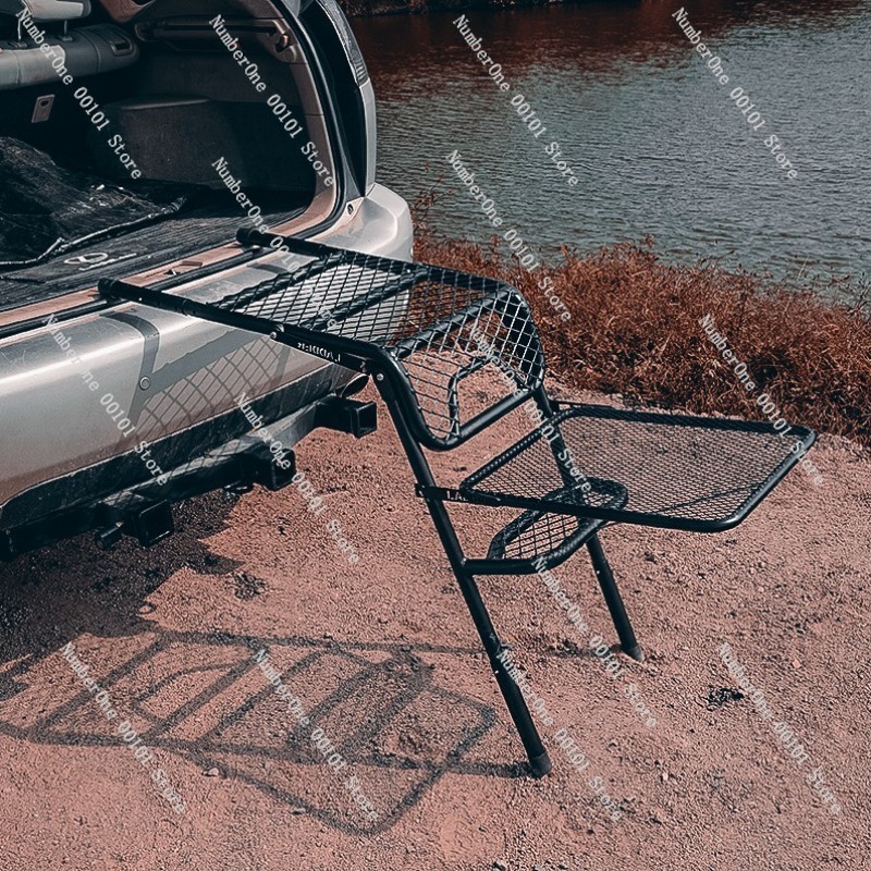 Outdoor Folding Ladder and Tab - Camp Table Folding recension och pris