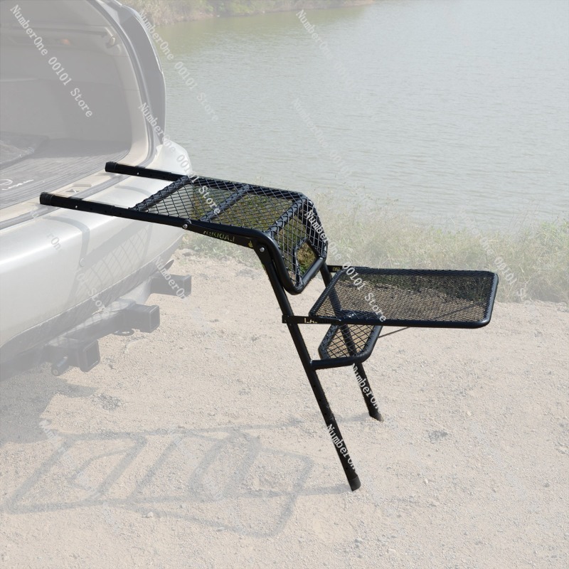 Outdoor Folding Ladder and Tab - Camp Table Folding recension och pris