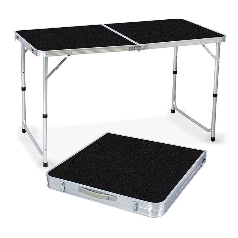 Portable aluminum alloy foldin - Outdoor Camping Table With Storage recension och pris