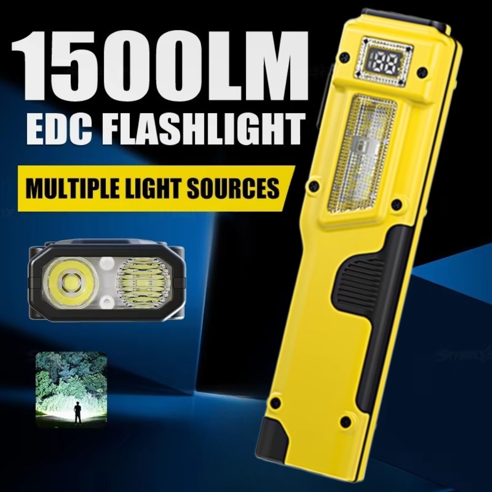 Ultra-Thin EDC Rechargeable LE - Outdoor Camping Lights recension och pris