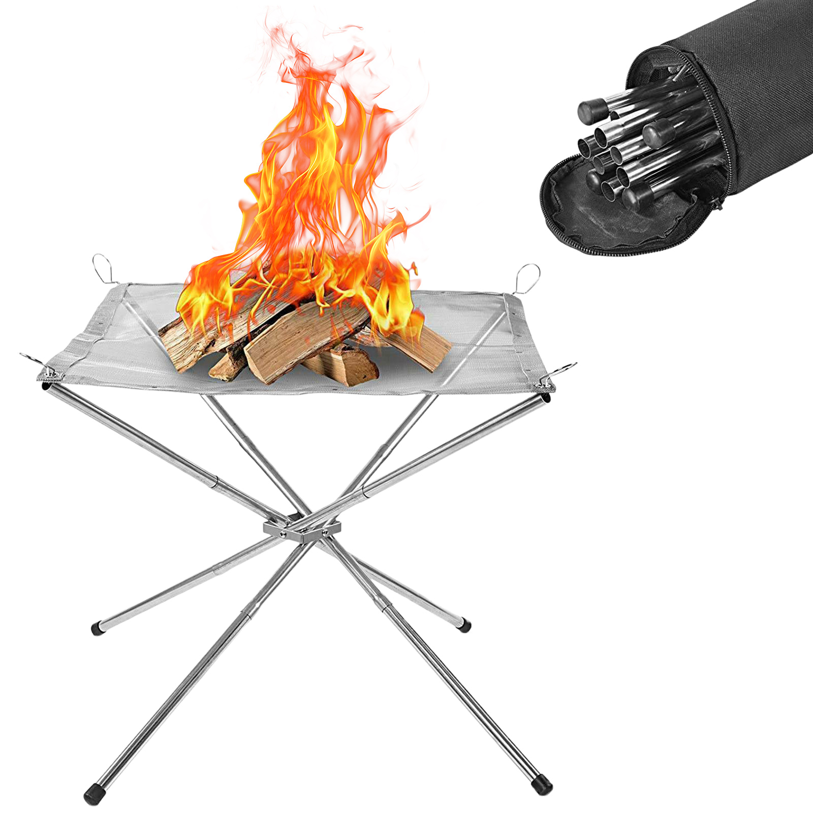 Portable Outdoor Fire Pit Coll - Outdoor Camping Fire Pit recension och pris