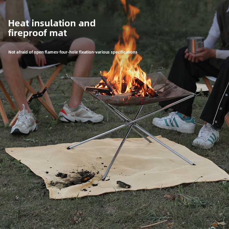 Outdoor Camping Fireproof Clot - Outdoor Camping Rug recension och pris