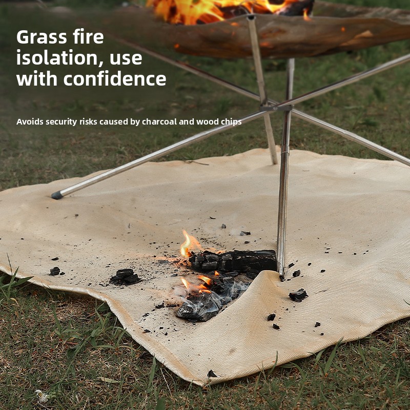 Outdoor Camping Fireproof Clot - Outdoor Camping Rug recension och pris