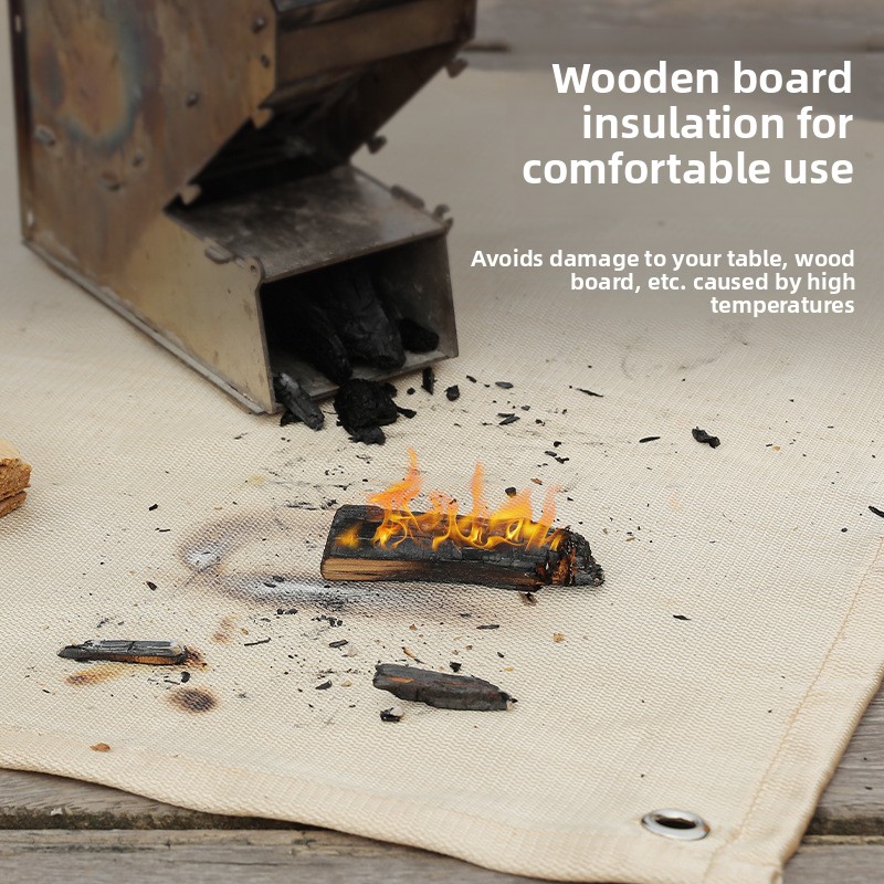 Outdoor Camping Fireproof Clot - Outdoor Camping Rug recension och pris