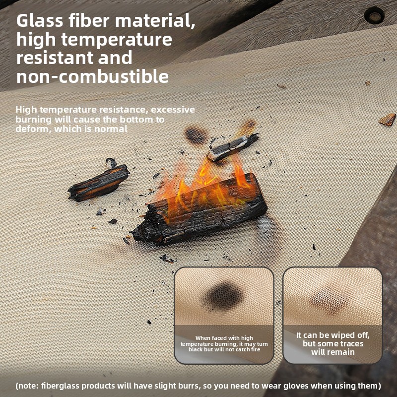 Outdoor Camping Fireproof Clot - Outdoor Camping Rug recension och pris