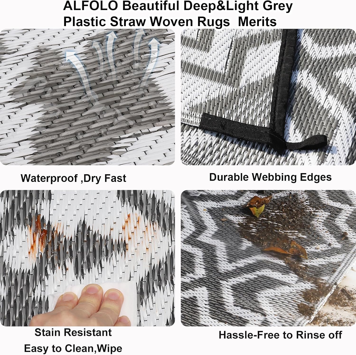 Outdoor Rug 9x12 for Patios Cl - Outdoor Camping Rugs 9X12 recension och pris