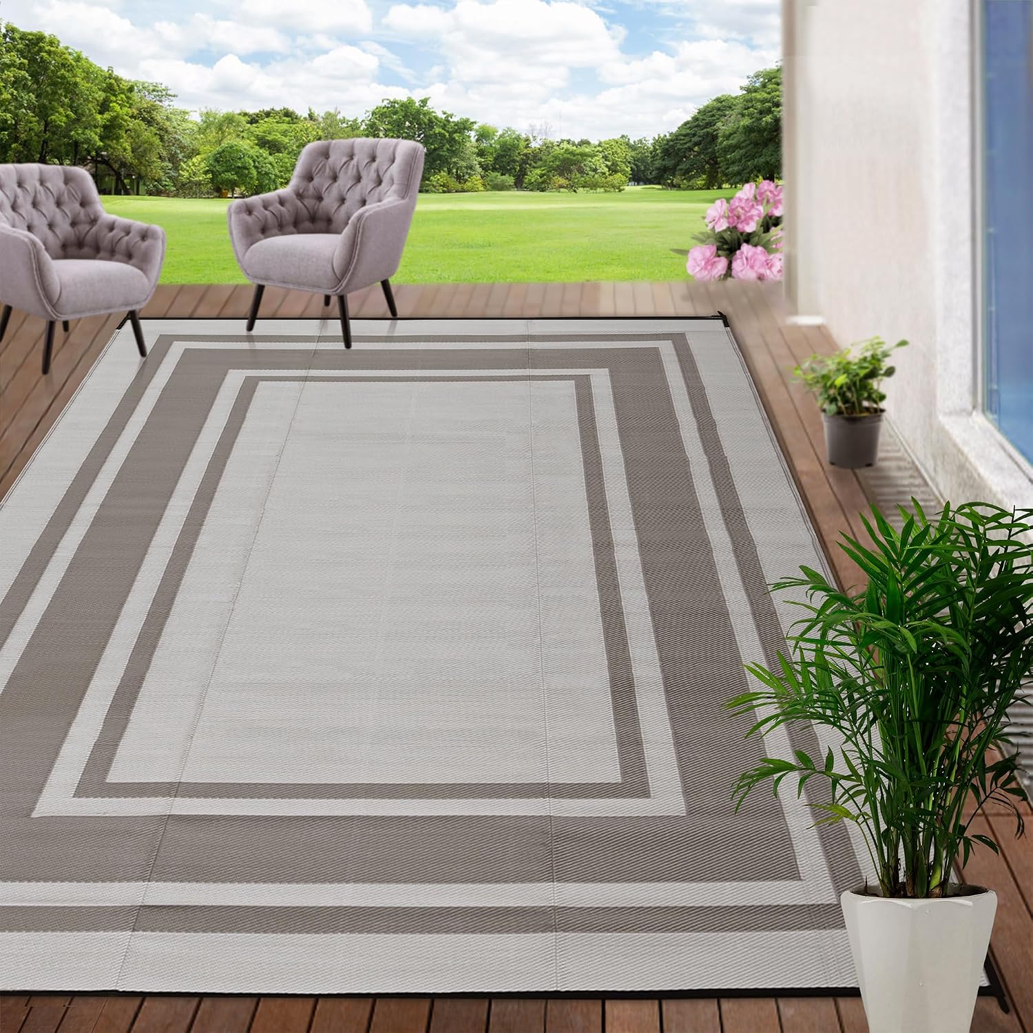 Outdoor Rug 9x12 Feet Waterpro - Outdoor Camping Rugs 9X12 recension och pris