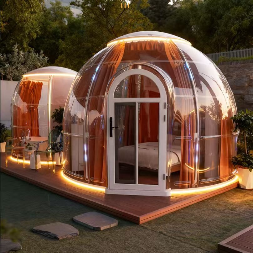 Transparent Bubble Dome Starry - Outdoor Camping Dome recension och pris