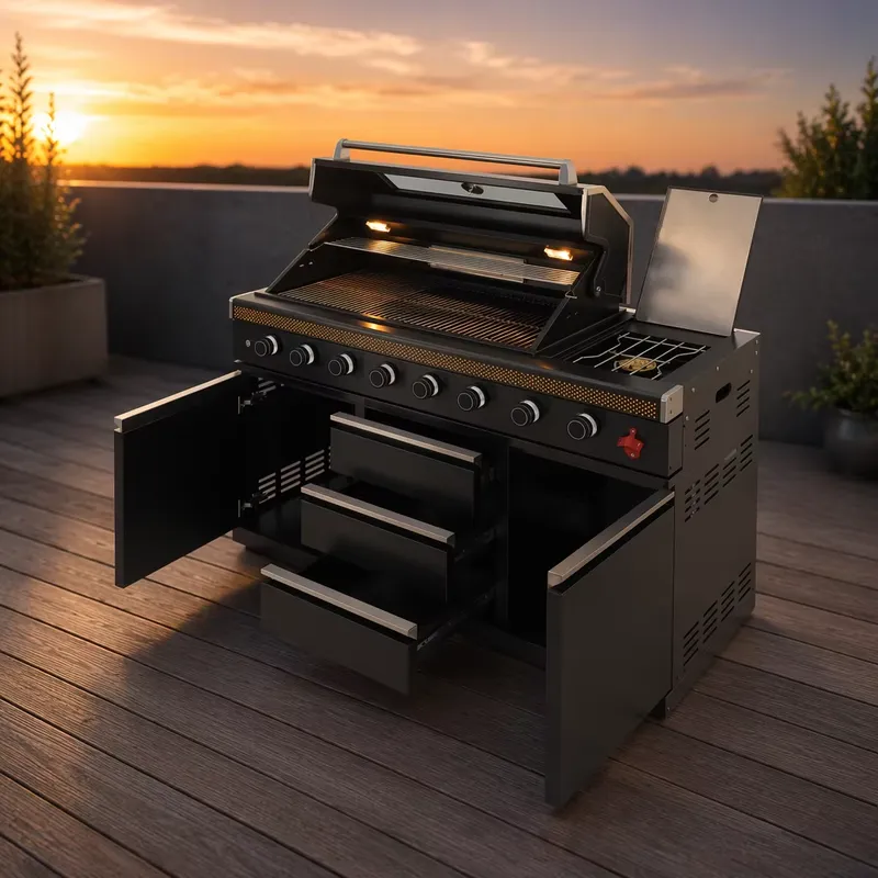 Heavy Duty Gas BBQ Grill Outdo - Outdoor Camping Zone recension och pris