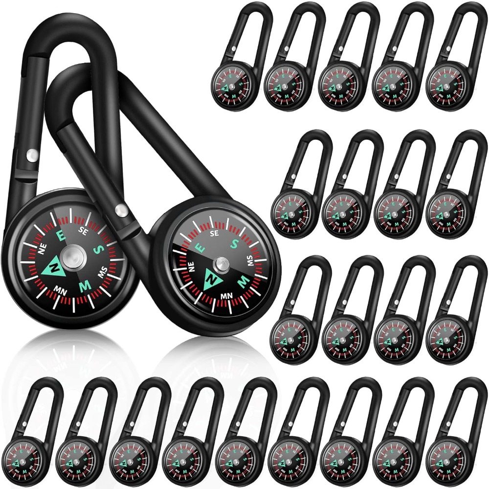 6-50 Pcs Mini Magnetic Compass - Outdoor Camping House recension och pris