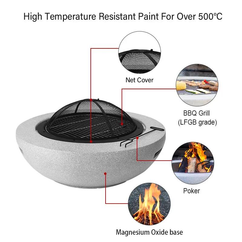 Outdoor Wood Burning Stove Mag - Outdoor Camping Fire Pit recension och pris