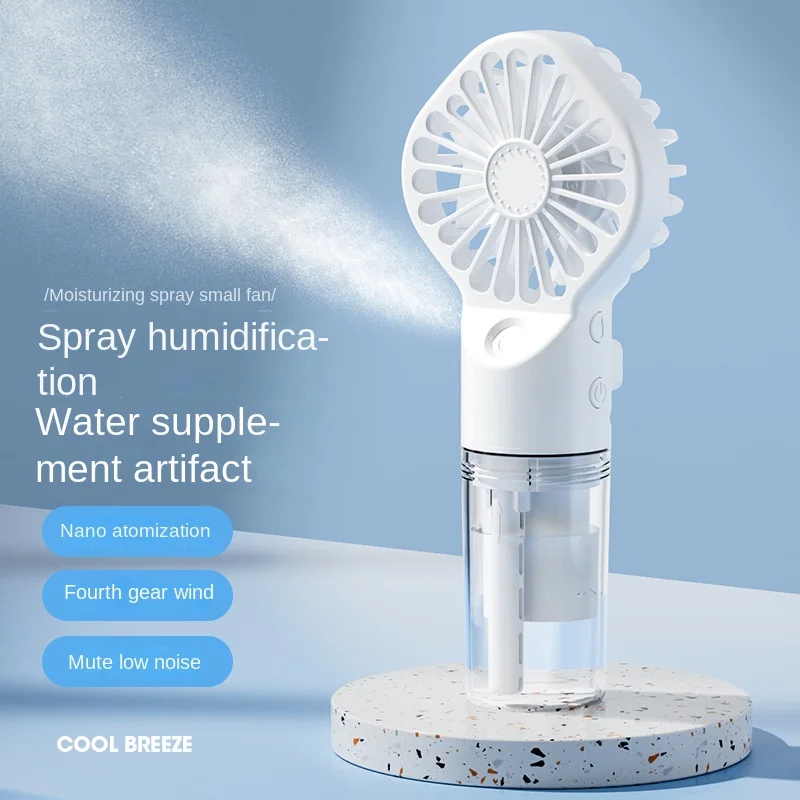 Mini Handheld Fan USB Recharge - Outdoor Camping Fan recension och pris