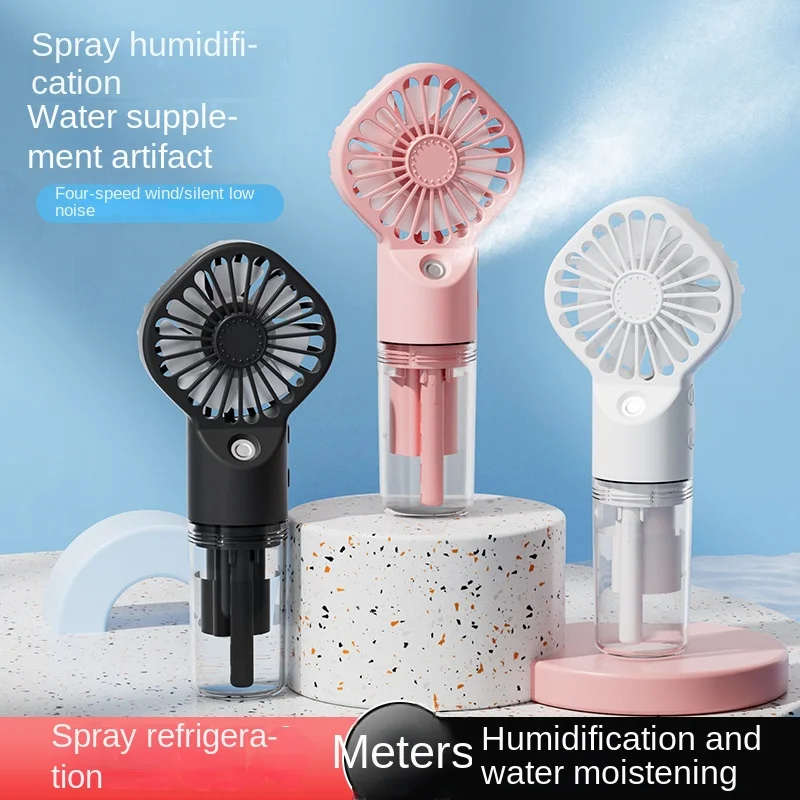 Mini Handheld Fan USB Recharge - Outdoor Camping Fan recension och pris