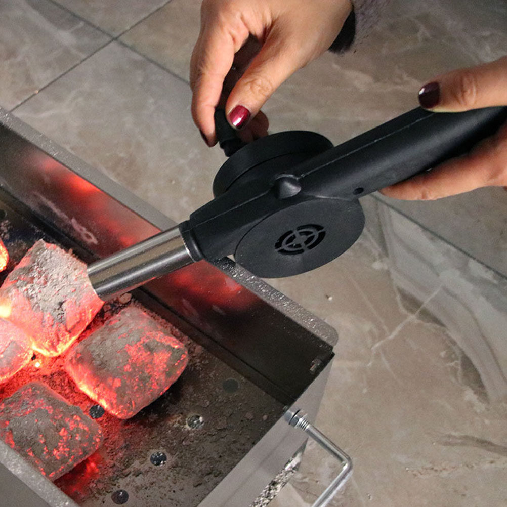 4Pcs Hand Crank Blower Manual  - Outdoor Camping Fire recension och pris