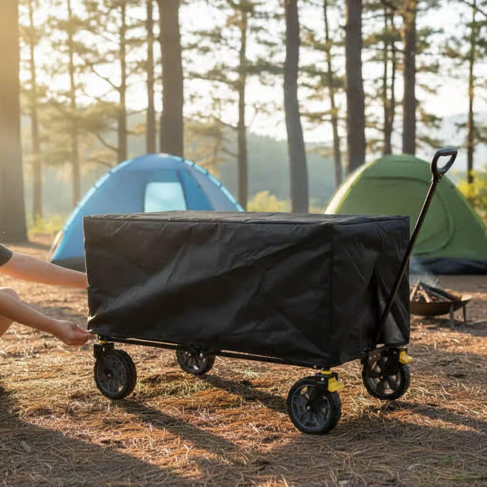 Folding Wagon Cart Rain Cover  - Outdoor Camping Wagon recension och pris