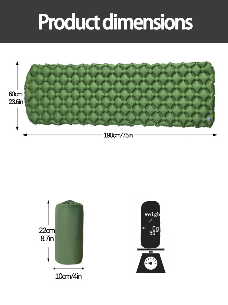 Camping Inflatable Mattress in - Outdoor Camping House recension och pris